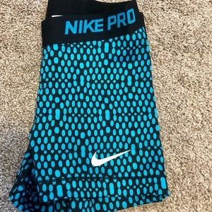 NIKE PRO blue spandex!